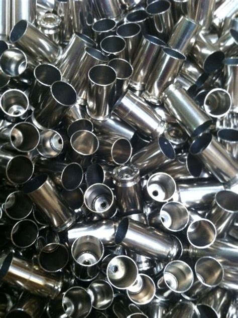 9mm Once Fired Nickel Plated Brass 500 Count 3