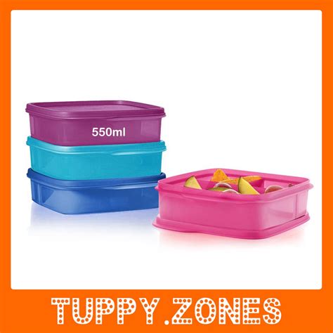 Tupperware Lollitup Kids Lunch Box 1 550ml Shopee Malaysia