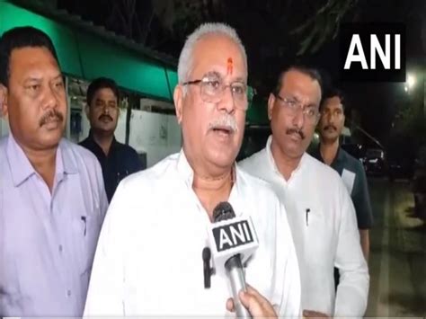 Bhupesh Baghel Thanks Congress High Command For Fielding Him In Lok