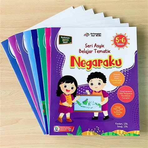 Buku Paket Seri Asyik Belajar Tematik Katalog Paud Usia Th Dan