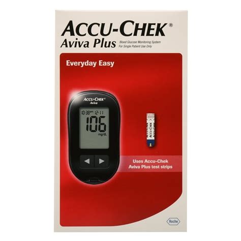 Accu-Chek Aviva Plus Blood Glucose Monitor - Walmart.com - Walmart.com