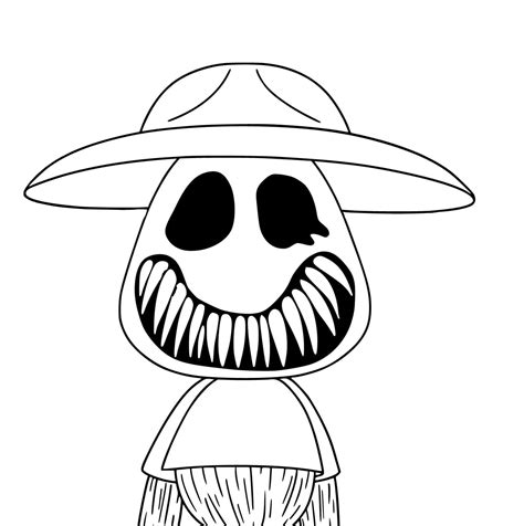 Printable Zookeeper Zoonomaly Coloring Page – Free download and print