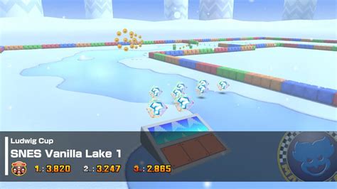 Mario Kart Tour Snes Vanilla Lake Youtube