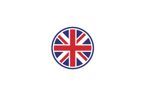 United Kingdom Flag Logo Icon Design Graphic By Vectoreking