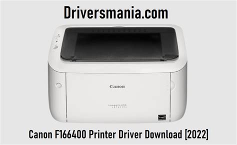 Canon F166400 Printer Driver Download 2022