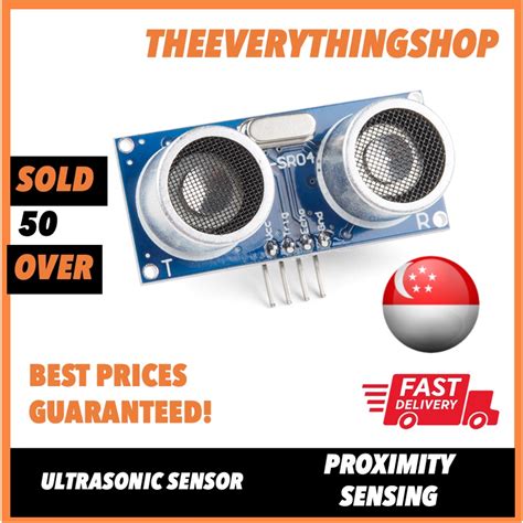 🕹️ [sg Ready Stock] Ultrasonic Sensor Hc Sr04 3 3v Compatible Shopee Singapore