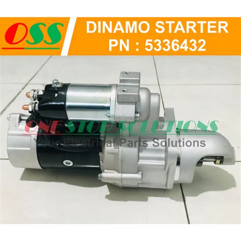 Jual DINAMO STARTER 6BT PN QDJ2728 24V 6 0KW UNTUK CUMMINS GENSET