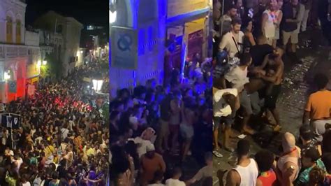 Bnews Folia Roubos E Brigas Marcam Noite No Carnaval Do Santo