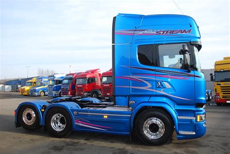 Scania R X Tag Axle Topline Streamline Blue Stream Flickr