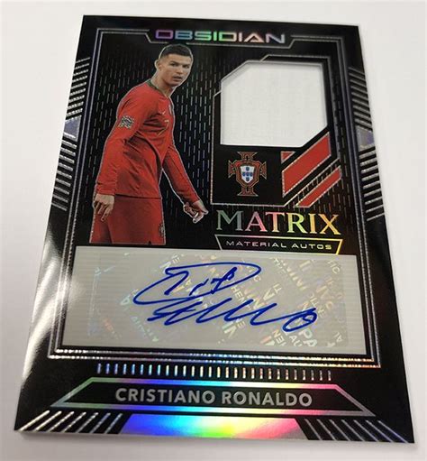 Cristiano Ronaldo Autograph Card Football Quotes For Life