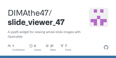 GitHub DIMAthe47 Slide Viewer 47 A Pyqt5 Widget For Viewing Whole