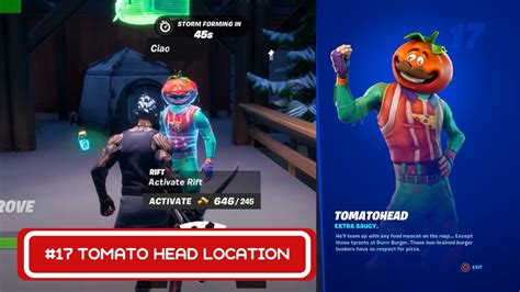 Tomato Head Character Location 17 Fortnite Character Collection