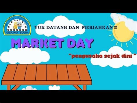 Paud Al Firdaus Pengusaha Sejak Dini Market Day 2024 YouTube