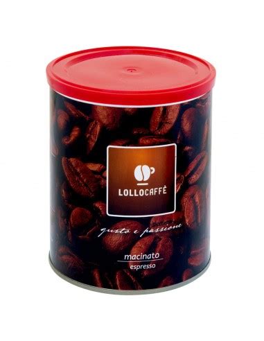 Lollo Caffe Macinato Fresco Aroma Classico Barattolo Da Gr Re Cialde