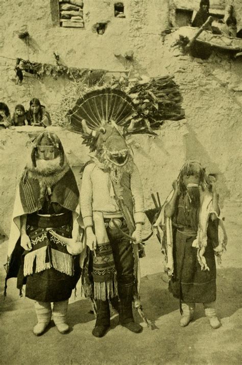 Hopi Kachina Dancers Annual Report Of The Bureau Of Ethnology To The