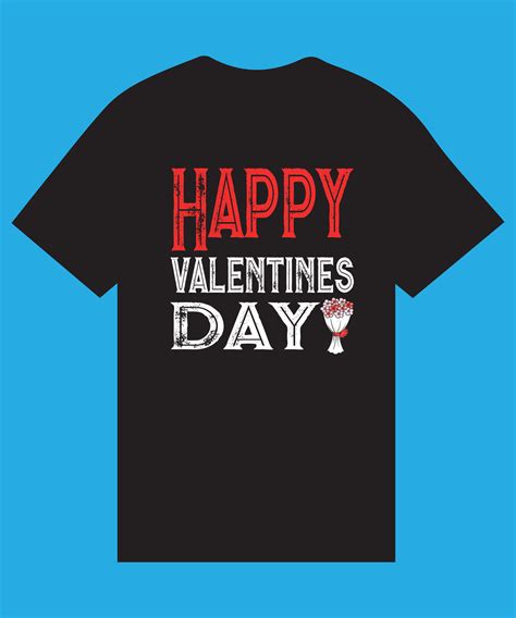 Happy Valentines Day Vector T Shirt Design 36422822 Vector Art At Vecteezy