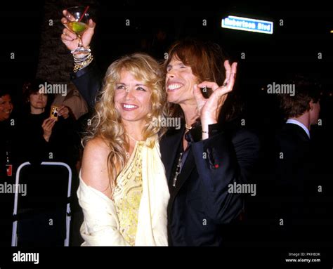 Los Angeles Steve Tyler And Ex Wife At The Vanity Fair Party After The