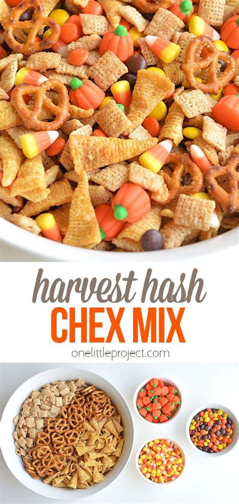 Halloween Harvest Hash Chex Mix Recipe Fall Chex Mix Recipes Fall