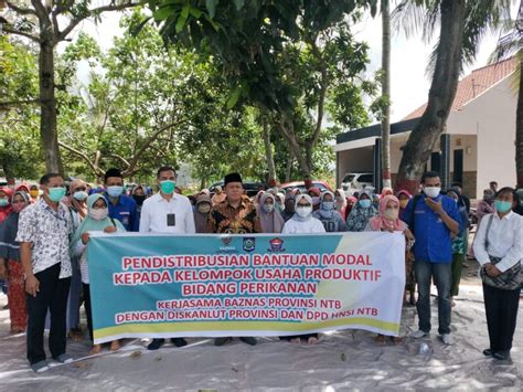 Baznas Kolaborasi Bersama Dislutkan Ntb Dan Hnsi Distribusikan Bantuan