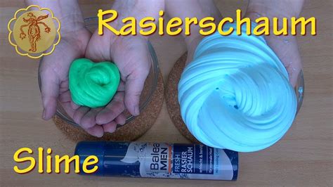 Slime Viel Und Wenig Rasierschaum YouTube