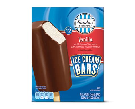 Ice Cream Bars or Crunch Bars - Sundae Shoppe | ALDI US