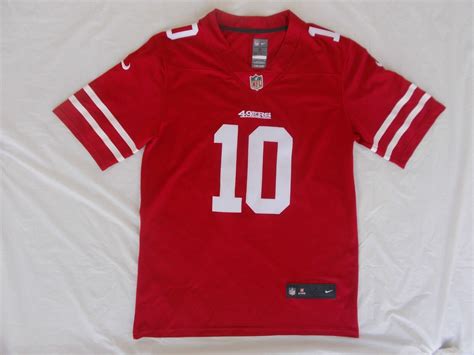 NIKE NFL San Francisco 49ers 10 Jimmy GAROPPOLO STITCHD JERSEY Mens