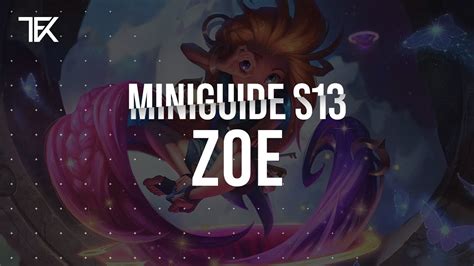 Zoe Miniguide S Team Freekills Youtube