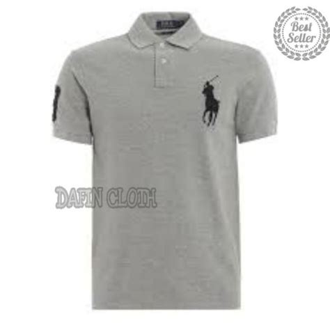 Jual Kaos Kerah Pria Polo shirt Polo Ralph Lauren Kuda - Abu-abu, XL - Jakarta Timur - Davins ...