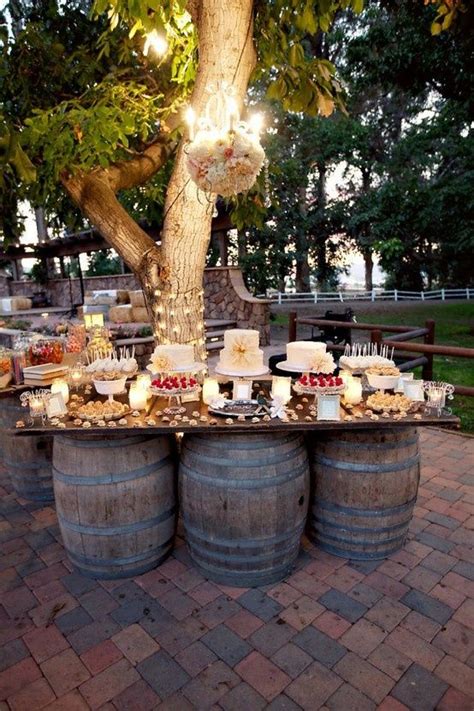 22 ideas para decorar un banquete de bodas tipo cóctel Bohemian and