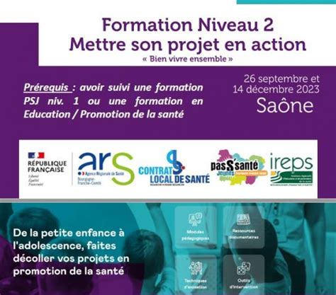 Mettre Son Projet Bien Vivre Ensemble En Action Formation De Niveau