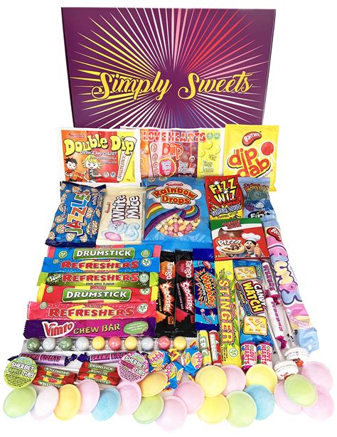 Buy Simply Sweets Super Retro Sweet Hamper T Box Packed With The