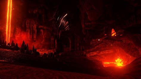 Ark Survival Evolved Cinematic Wallpaper Lava Cave Max Settings