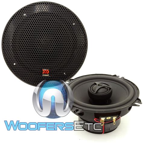 Tempo 5 Coax - Morel 5.25" 100W RMS 2-Way Coaxial Speakers with Crossovers