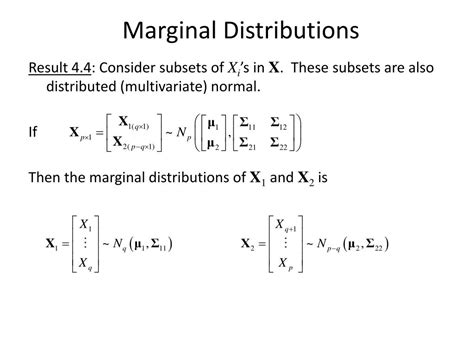 Ppt The Multivariate Normal Distribution Part Powerpoint