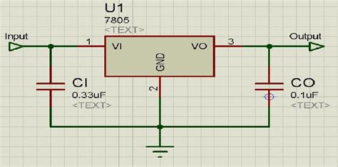 Ic 7805 Internal Circuit Diagram Wiring View And Schematics Diagram Images