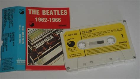 The Beatles 1962 1966 Vol 1 Cass Cassette Compilation Stereo Spain 1973 For Sale