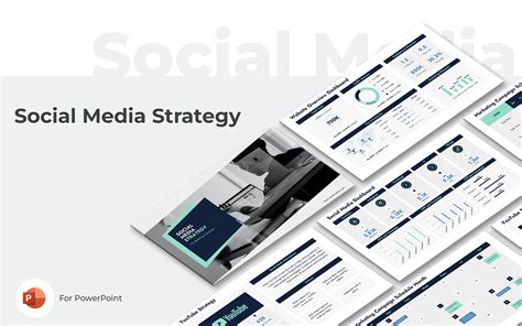 Social Media Strategy Powerpoint Template