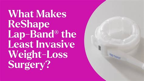 How Is ReShape Lap Band The Least Invasive Weight Loss Surgery YouTube