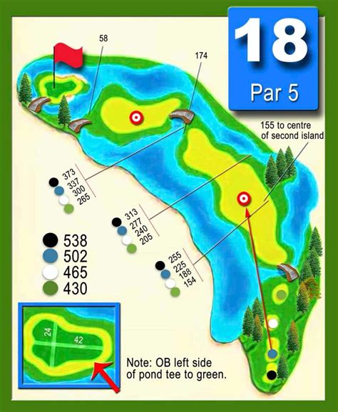 18-hole Course Layout | Meadow Gardens Golf Club