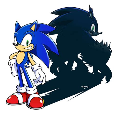 Sonic Unleashed Hedgehog And Werehog By Linkabel32 On Deviantart