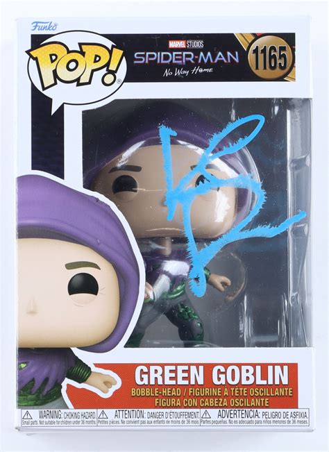 Willem Dafoe Signed Spider Man No Way Home 1165 Green Goblin Funko