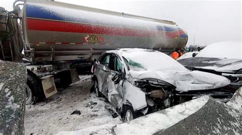 Highway 400 Reopens After Pileup Involving Dozens Of Vehicles In