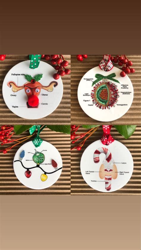 Drnurse Holiday Medical Ornaments By Hmobyghm On Etsy