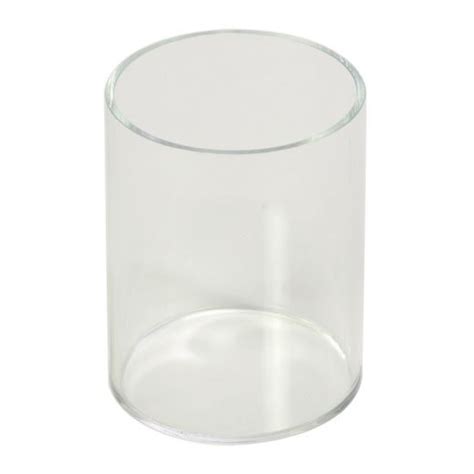 Clear Acrylic Standacrylic Round Plinth Yageli