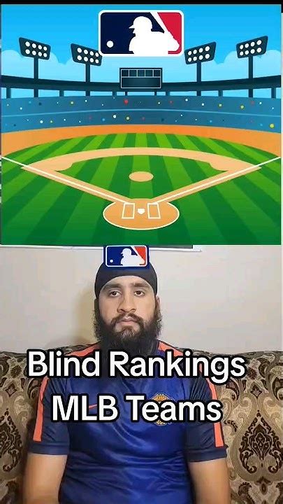 Mlb Blind Ranking Teams Shorts Sports Mlb Baseball Ranking Team