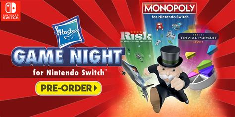 Hasbro Game Night for Nintendo Switch - Coming out on October 30!