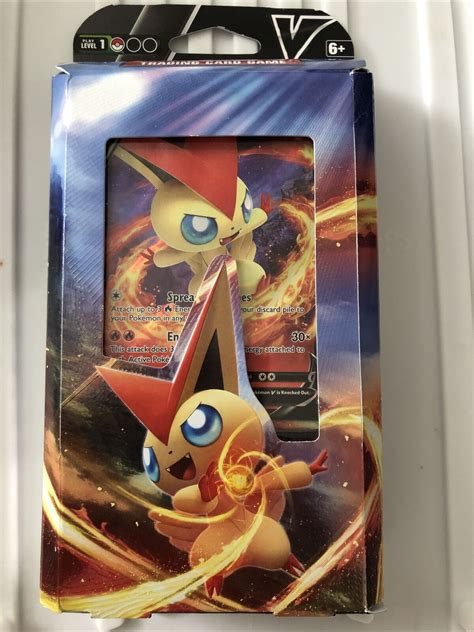 Pokemon Tcg Victini V Battle Deck Factory Sealed Values Mavin