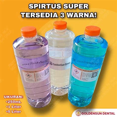 Jual Cooker Cairan Spirtus Biru Liter Bahan Bakar Bunsen Pembakar