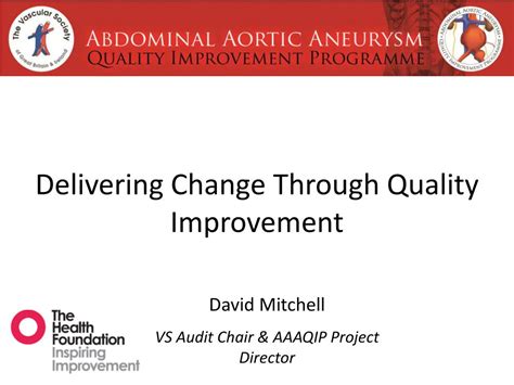 delivering change  quality improvement powerpoint
