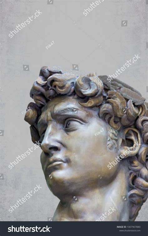 Detail Closeup Michelangelos David Statue On Stock Photo 1007907880 ...